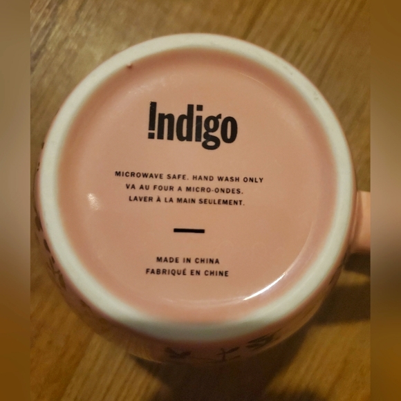 Indigo Leaves Mug - Picture 3 of 5